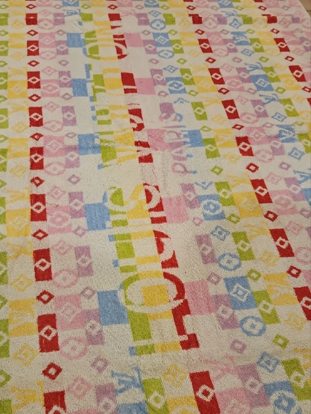 Louis Vuitton X Takashi Murakami Towel RARE / Vintage Y2K
